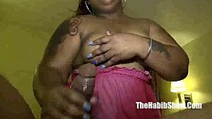 amateur ms giggles licks and sucks cock in hood reality scene