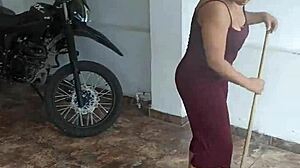 Talking to my wife while she cleans, I ask for a blowjob and it gets funny