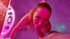 lisa wild in a barbie-themed session with deepthroat and facial