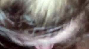 My amazing girl is sucking my cock so well