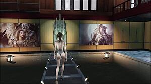 In Fallout 4, players explore good fashion options while on the water with cute brunette characters