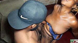 Hot ebony african porn actress ladygold got fucked by popular nigerian porn star krissyjoh chris continuation