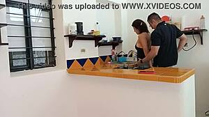 Building security enters my house, i can't contain the urge and he lets me fuck him hard. 😈