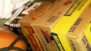 Missymay just screwing around with couple and amateurs in threesome