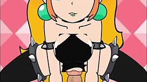 anime girl rides cock in cowgirl!