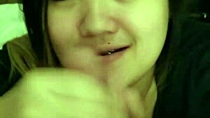 my asian gf sucking my dick