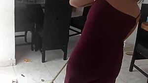 Talking to my wife while she cleans, I ask for a blowjob and it gets funny