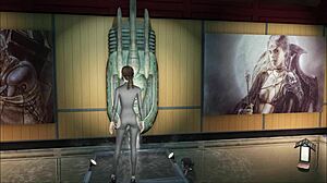 In Fallout 4, players explore good fashion options while on the water with cute brunette characters