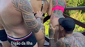 Orgia ao ar livre com as mais safadas do xvideos
