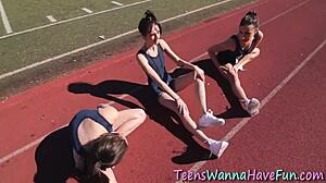 Real Lesbian Party Licking Fun