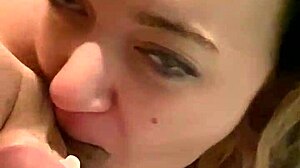 Wife Gives Explosive Late Night Blowjob!