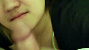 my asian gf sucking my dick