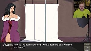 avatar korra keeps getting worse cummy bender, bound in bondage with tits and pussy exposed for bdsm fun