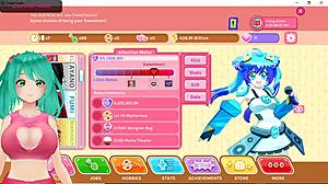 i'm playing crush crush uncensored 2 as a cute anime vtuber