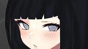 i stroke hinata's monster cock pov