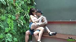 A Coisa Esquentou Muito No Fumódromo Da Spicy Club - Teh Angel - Jhonny Gab