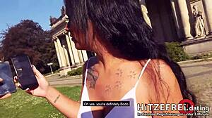 Public date with German Zara Mendez early morning