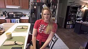 Is my girlfriend's hot older step sister Mia Vallis teasing me?