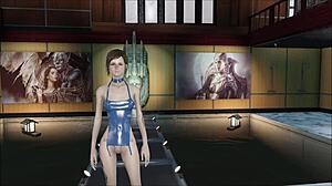 In Fallout 4, players explore good fashion options while on the water with cute brunette characters