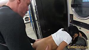 she says, 'fuck my big booty hard' while getting railed