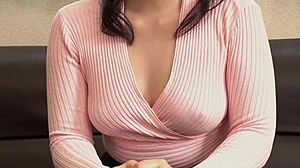Emiri Fujisawa's Big Tits Teased