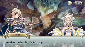 Sacred Sword Princess in First Hentai Escene!