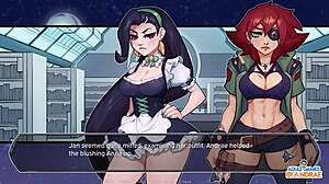 Want to see Jan and Anna Love sucking tits and muff diving?