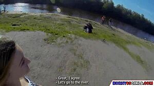 teaching a horny college coed some wet pussy workouts