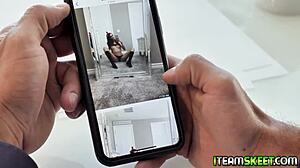 Lucky teacher interacts with hot sexy student