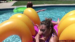 Hot Babes Gwen and Trisha Dive Into Afternoon Pussy Play!