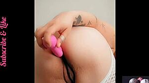 exploring homemade sensations with a dildo in a subtle way