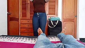 Offering Cash for Public Fuck with Creampie in Tight Pussy