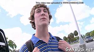 Rough Gay Blowjob with Intense Sucking and Cock Fucking