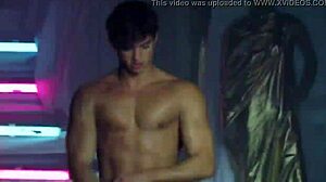 Watch This Handsome Brazilian Stripper Rip Off His Clothes!