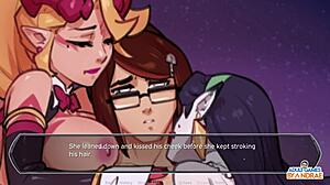 Want to see Jan and Anna Love sucking tits and muff diving?