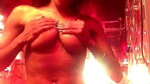 ebonysweets rips clothes showing ass on webcam