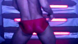 Watch This Handsome Brazilian Stripper Rip Off His Clothes!