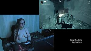 Why is Alan Wake naked in this playthrough?