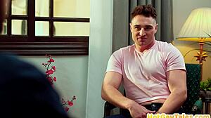 Did you see that hairy tattooed stud get barebacked by his lover until the cumshot?