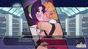 Want to see Jan and Anna Love sucking tits and muff diving?