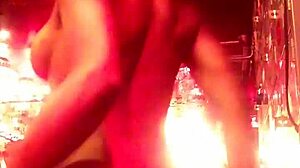 ebonysweets rips clothes showing ass on webcam