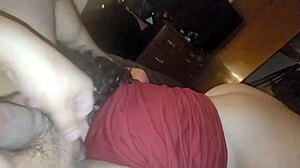 Curious Frank explores rimjob and ass licking with chubby latina, leading to intense orgasm.