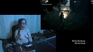 Why is Alan Wake naked in this playthrough?