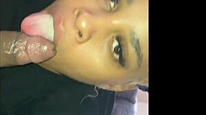 Pov king fucks wet ebony pussy hard!