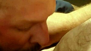 Bold office POV taking his gay virginity with intense swallow.