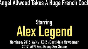 Blonde Beauty Angel Allwood Gets Pussy Pounded Hard by Alex Legend in Stockings
