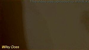 Wife's seductive red lingerie try-on sparks intense fantasies