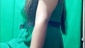 Stepsister Dances Sexy in Elf Costume and Shows Tight Pussy!