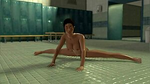 Edwina's Anal Toys Fucking Her Ass And Feet