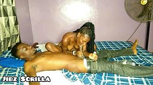 Suck My Boobs Before Riding Your Big Black Cock!